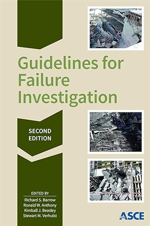 guidelines for failure investigation 2nd edition american society of civil engineers, richard barrow, s.e.,