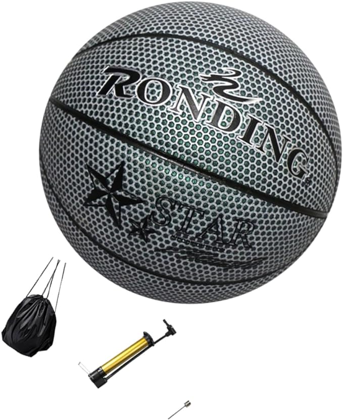 coolhiya 1 set pu basketball for adults accessories shine blue ball  ?coolhiya b0chk4qzr9