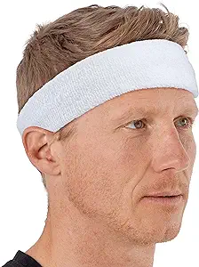 tough headwear sweatbands set head and wrist bands for tennis basketball etc  ‎tough headwear b07cspklfn