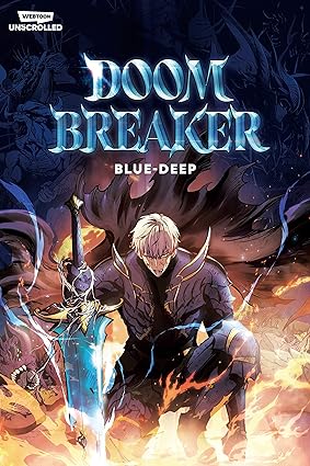 doom breaker volume 1 a webtoon unscrolled graphic novel 1st edition blue-deep 199025988x, 978-1990259883