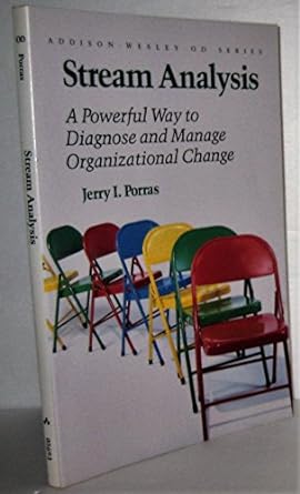 stream analysis a powerful way to diagnose and manage organizational change 1st edition jerry i. porras
