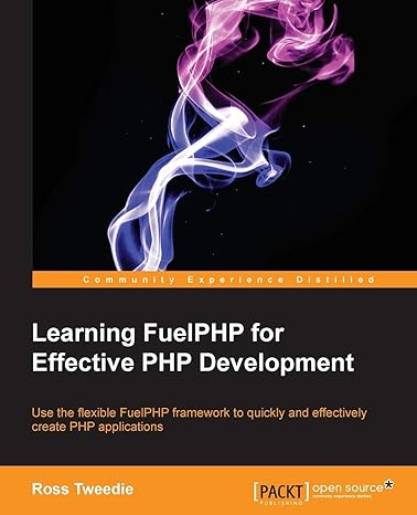 learning fuelphp for effective php development 1st edition ross tweedie 1782160361, 978-1782160366