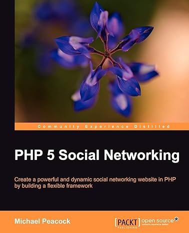 php 5 social networking 1st edition michael peacock 1849512388, 978-1849512381
