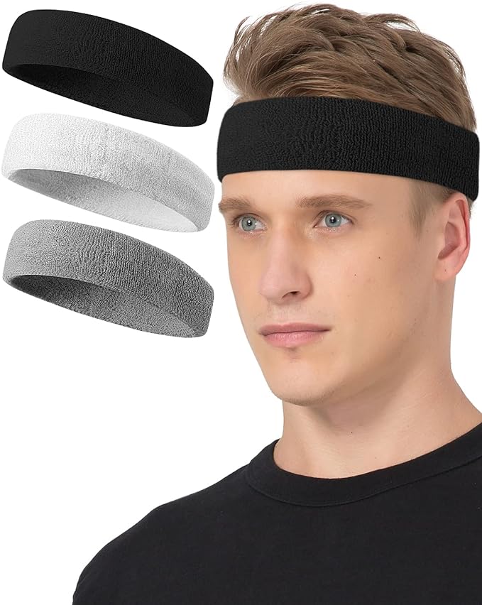tanluhu sweatbands sport headbands for working out execise tennis basketball running etc  ‎tanluhu