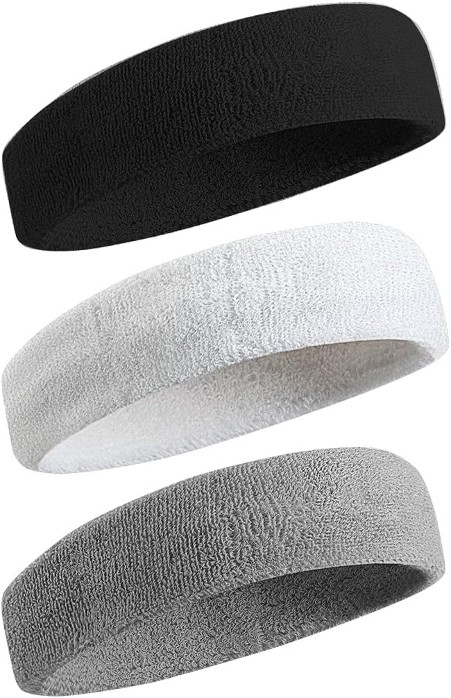 beace sweatbands sports headband for men and women for tennis basketball running etc  ?beace b06wlmn8kn