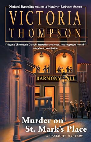 murder on st mark s place a gaslight mystery 1st edition victoria thompson 0425239721, 978-0425239728
