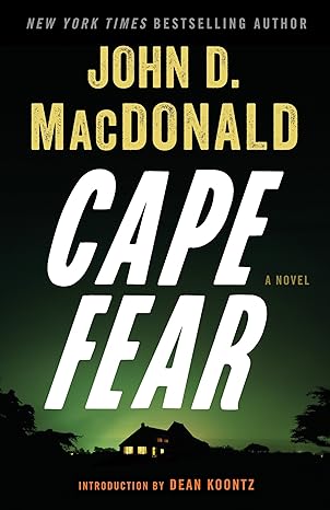 cape fear a novel  john d. macdonald ,dean koontz 0812984137, 978-0812984132