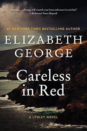 careless in red a lynley novel 1st edition elizabeth george 0062964178, 978-0062964175