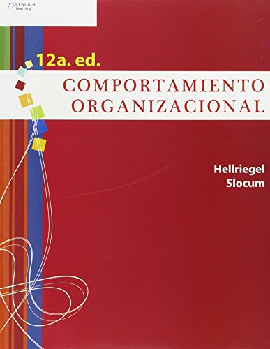 comportamiento organizacional 12th edition hellriegel , slocum 9708300039, 9789708300032