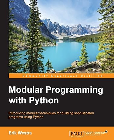 modular programming with python 1st edition erik westra 1785884484, 978-1785884481