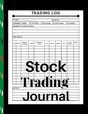 trading log stock trading journal 1st edition new leaf press 979-8485023676