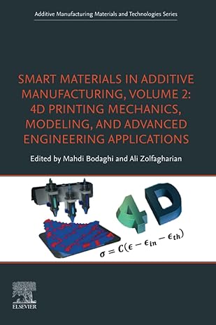 smart materials in additive manufacturing volume 2 4d printing mechanics modeling and advanced engineering