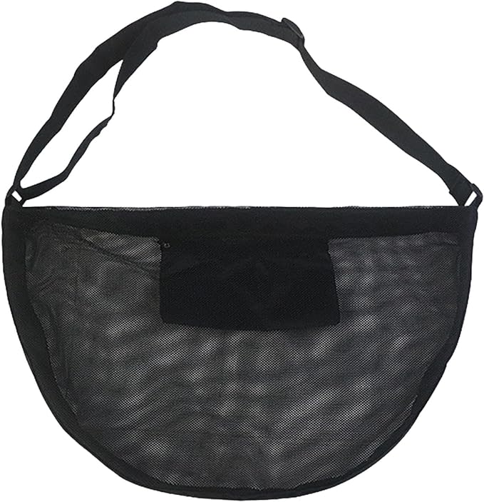aquaj basketball mesh bags portable strap ball storage hand bags metal zipper heavy duty net bags sling net