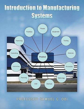 introduction to manufacturing systems 1st edition dr. samuel c. obi 1481701118, 978-1481701112
