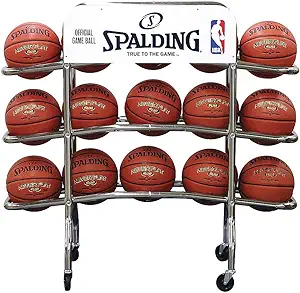 spalding replica pro basketball rack  ?spalding b00247g7ok