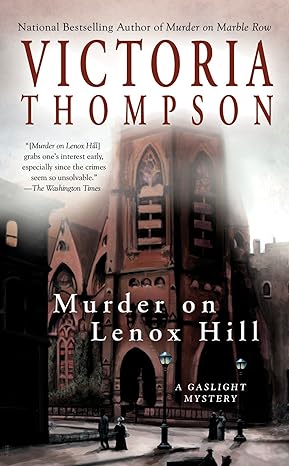 murder on lenox hill a gaslight mystery  victoria thompson 0425206106, 978-0425206102