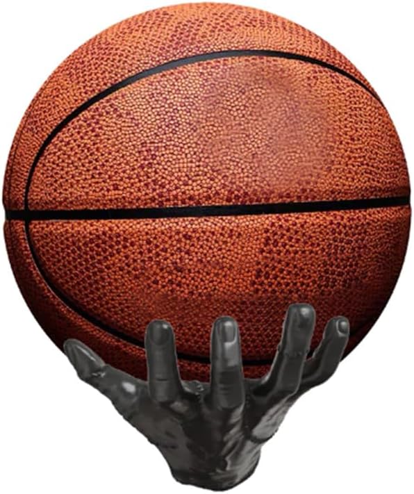 ‎xezusa hand basketball holder wall mount display for basketball soccer ball and others  ‎xezusa