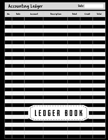 accounting ledger book 1st edition khan publishing house 979-8735527343