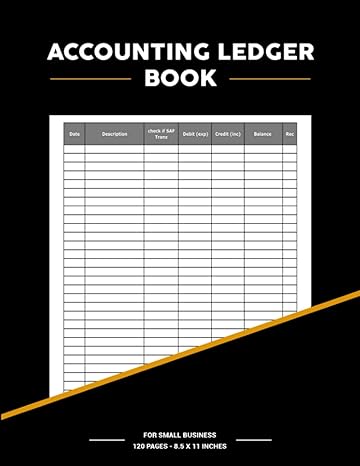 accounting ledger book for small business 1st edition alice linakd 979-8511174488