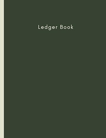 ledger book 1st edition alex press 979-8533412797