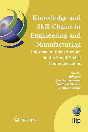 knowledge and skill chains in engineering and manufacturing information infrastructure in the era of global