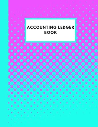 accounting ledger book 1st edition mark bo 979-8482633977