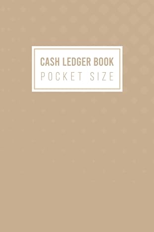 cash ledger book pocket size 1st edition zaychla publishing 979-8810315216