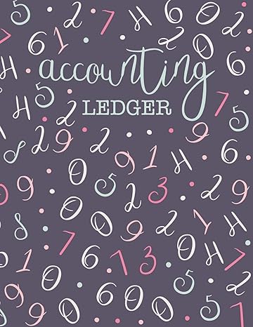 accounting ledger 1st edition just plan books 1673623093, 978-1673623093