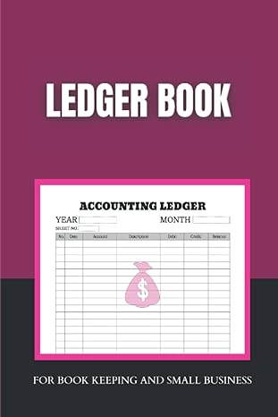 ledger book accounting ledger 1st edition art of purpose 979-8802339572