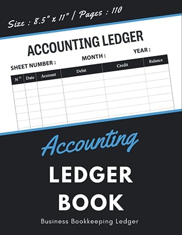 accounting ledger book business bookkeeping ledger 1st edition abdo ti 979-8415879014