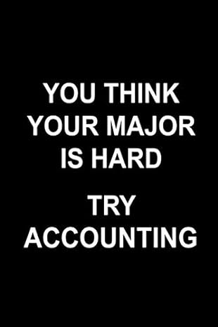 you think your major is hard try accounting 1st edition happy writing 1796722243, 978-1796722246