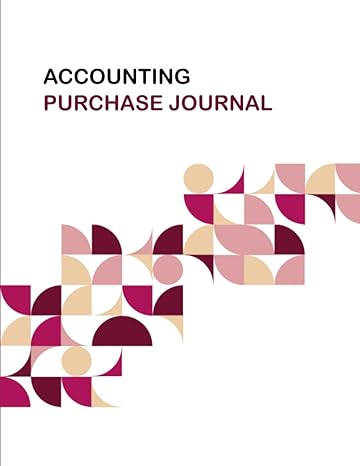 accounting purchase journal 1st edition behappy press 979-8438638926