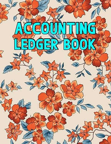 accounting ledger book 1st edition ss. moon publications 979-8520919216