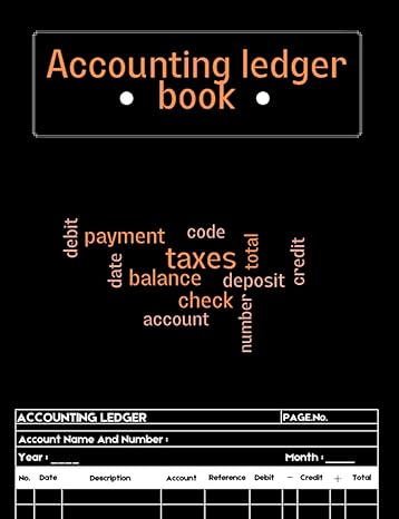 accounting ledger book 1st edition logs in 979-8448368554