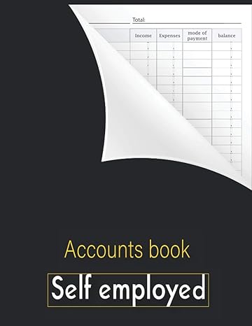 accounts book self employed 1st edition publishing v3 kim 979-8582478966