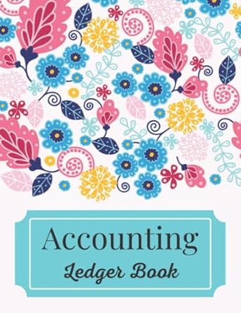 accounting ledger book 1st edition anna white 979-8427625302