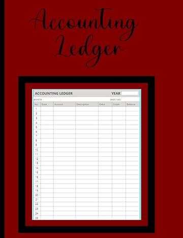 accounting ledger 1st edition mustard seed creations 979-8473542417