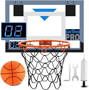 fastoss pro mini basketball hoop indoor for teens and adults with complete set  ‎fastoss b0b1214g6p