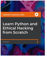 learn python and ethical hacking from scratch 1st edition zaid sabih 1839214562, 9781839214561