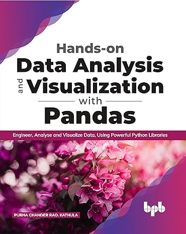 hands on data analysis and visualization with pandas engineer analyse and visualize data using powerful