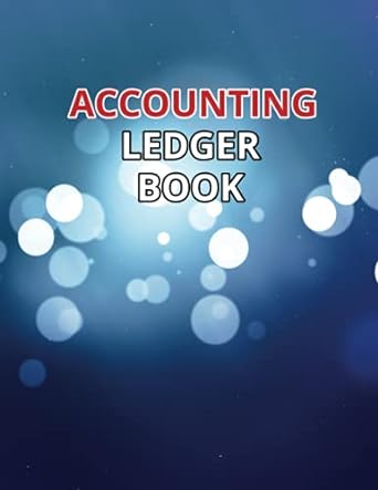 accounting ledger book 1st edition sbm. mattii publication 979-8516747489