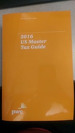 u s master tax guide 2016 1st edition cch tax law editors 0808042033, 978-0808042037