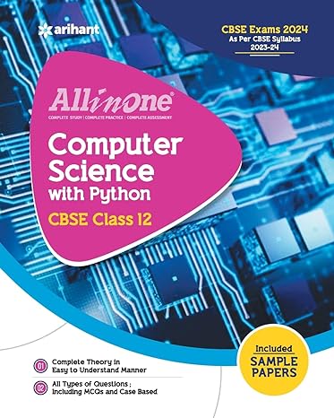 all in one class 12th computer science with python for cbse exam 2024 1st edition neetu gaikwad 9350105721,