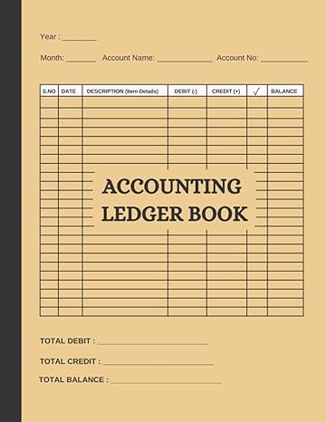 accounting ledger book 1st edition etiquette simple press 979-8416809096