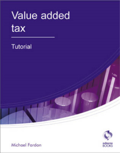 value added tax tutorial 1st edition michael fardon 9781905777327, 9781905777327