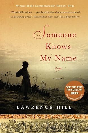 someone knows my name a novel 1st edition lawrence hill 9780393333091