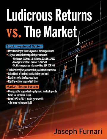 ludicrous returns vs the market 1st edition joseph furnari 166294053x, 978-1662940538