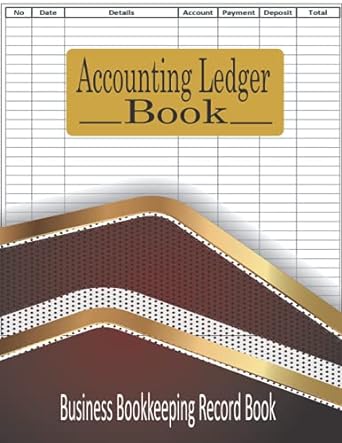 accounting ledger book business bookkeeping record book 1st edition polk michlen 979-8530088810