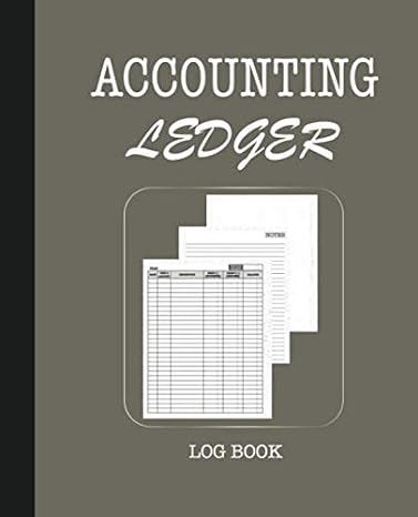 accounting ledger log book 1st edition paul k. kani 979-8673418307