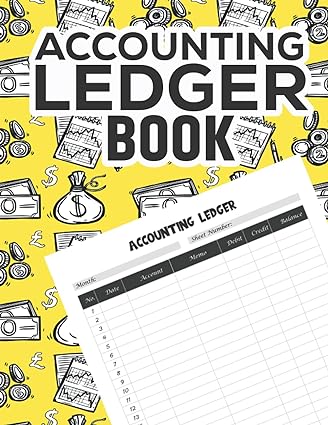accounting ledger book 1st edition nimas log publishing 979-8546058586